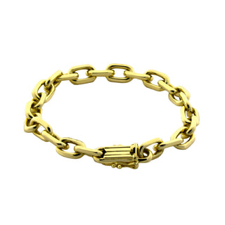 Ankerarmband aus 585 Gelbgold, nachhaltiger second hand Schmuck perfekt aufgearbeitet
