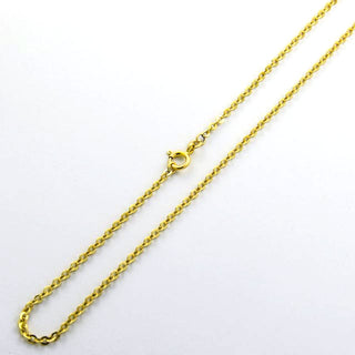 Ankerkette aus 585 Gelbgold, nachhaltiger second hand Schmuck perfekt aufgearbeitet