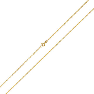 Ankerkette aus 585 Gelbgold, nachhaltiger second hand Schmuck perfekt aufgearbeitet