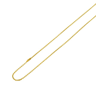 Ankerkette aus 585 Gelbgold, nachhaltiger second hand Schmuck perfekt aufgearbeitet