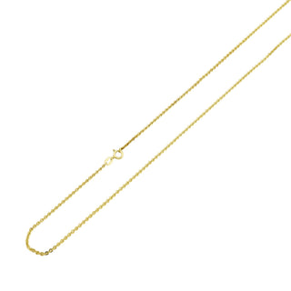 Ankerkette aus 585 Gelbgold, nachhaltiger second-hand Schmuck perfekt aufgearbeitet