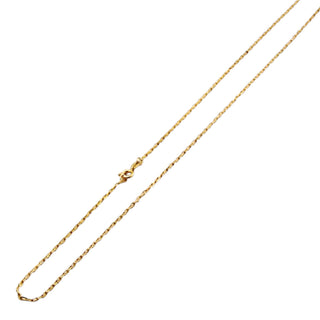 Ankerkette aus 585 Gelbgold, nachhaltiger second-hand Schmuck perfekt aufgearbeitet