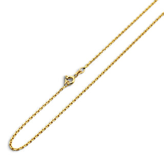Ankerkette aus 585 Gelbgold, nachhaltiger second-hand Schmuck perfekt aufgearbeitet