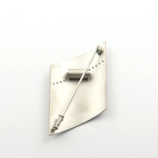 Apitzsch Anhänger/Brosche aus 950 Platin mit Brillant, nachhaltiger second hand Schmuck perfekt aufgearbeitet