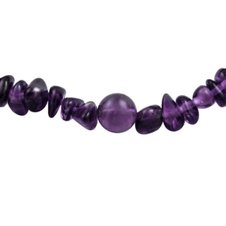 Armband mit Amethyst, nachhaltiger second hand Schmuck perfekt aufgearbeitet