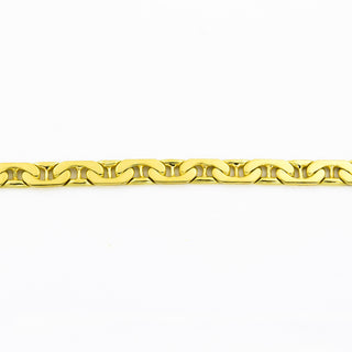 Armband aus 585 Gelbgold, 23cm, nachhaltiger second hand Schmuck perfekt aufgearbeitet