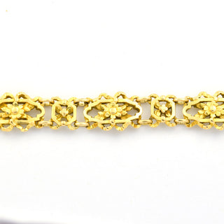 Armband aus 585 Gelbgold, nachhaltiger second hand Schmuck perfekt aufgearbeitet