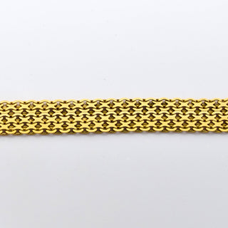 Armband aus 750 Gelbgold, nachhaltiger second hand Schmuck perfekt aufgearbeitet