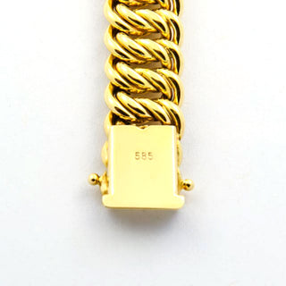 Armband aus 585 Gelbgold, nachhaltiger second hand Schmuck perfekt aufgearbeitet