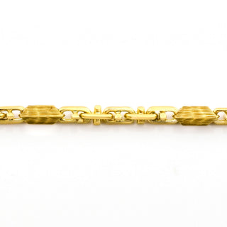 Armband aus 750 Gelbgold, nachhaltiger second hand Schmuck perfekt aufgearbeitet