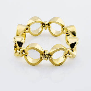 Armband aus 585 Gelbgold, nachhaltiger second hand Schmuck perfekt aufgearbeitet