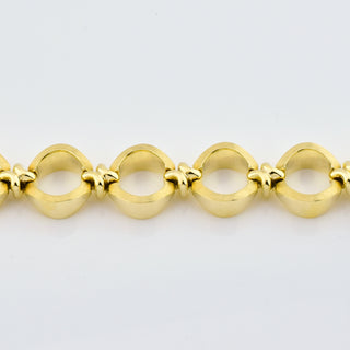 Armband aus 585 Gelbgold, nachhaltiger second hand Schmuck perfekt aufgearbeitet