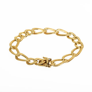 Armband aus 585 Gelbgold, nachhaltiger second hand Schmuck perfekt aufgearbeitet