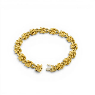 Armband aus 750 Gelbgold, nachhaltiger second-hand Schmuck perfekt aufgearbeitet