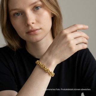 Armband aus 750 Gelbgold, nachhaltiger second-hand Schmuck perfekt aufgearbeitet