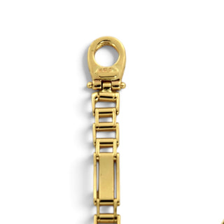 Armband aus 585 Gelb- und Weißgold, nachhaltiger second-hand Schmuck perfekt aufgearbeitet