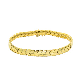 Armband aus 585 Gelbgold, nachhaltiger second hand Schmuck perfekt aufgearbeitet
