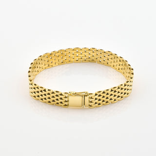 Armband aus 585 Gelbgold, nachhaltiger second hand Schmuck perfekt aufgearbeitet