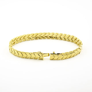 Armband aus 585 Gelbgold, nachhaltiger second hand Schmuck perfekt aufgearbeitet