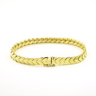 Armband aus 585 Gelbgold, nachhaltiger second hand Schmuck perfekt aufgearbeitet