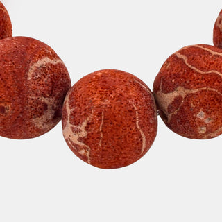 Korallenarmband, nachhaltiger second hand Schmuck perfekt aufgearbeitet