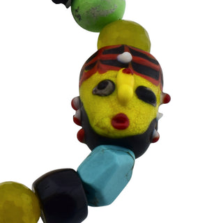 Armband aus Koralle, Chrysokoll und Türkis, nachhaltiger second-hand Schmuck perfekt aufgearbeitet