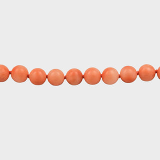 Korallenarmband mit Schließe aus 925 Silber, nachhaltiger second hand Schmuck perfekt aufgearbeitet