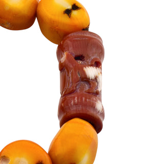 Korallenarmband Lama, nachhaltiger second-hand Schmuck perfekt aufgearbeitet