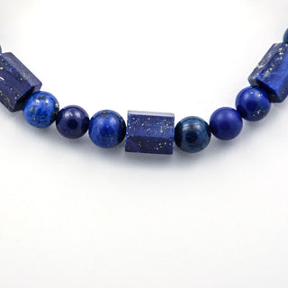 Armband mit Lapislazuli, nachhaltiger second hand Schmuck perfekt aufgearbeitet