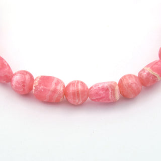 Armband mit Rhodochrosit, nachhaltiger second hand Schmuck perfekt aufgearbeitet