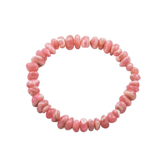 Rhodochrositarmband, nachhaltiger second hand Schmuck perfekt aufgearbeitet