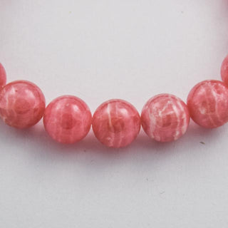Armband mit Rhodochrosit, nachhaltiger second hand Schmuck perfekt aufgearbeitet