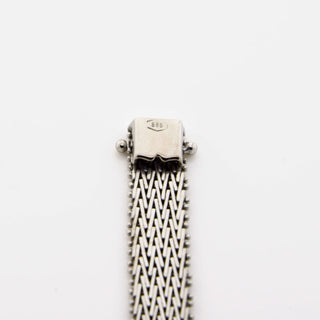 Armband aus 585 Weißgold, nachhaltiger second hand Schmuck perfekt aufgearbeitet