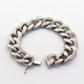 Armband aus 585 Weißgold, nachhaltiger second hand Schmuck perfekt aufgearbeitet