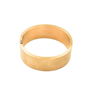 Armreif aus 750 Gelbgold, nachhaltiger second hand Schmuck perfekt aufgearbeitet