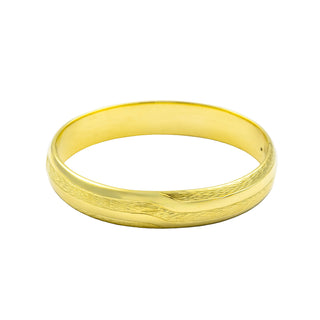 Armreif aus 585 Gelbgold, nachhaltiger second hand Schmuck perfekt aufgearbeitet