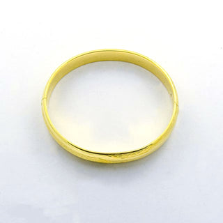 Armreif aus 585 Gelbgold, nachhaltiger second hand Schmuck perfekt aufgearbeitet