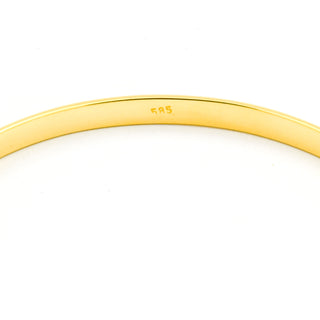 Armreif aus 585 Gelbgold, nachhaltiger second hand Schmuck perfekt aufgearbeitet