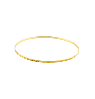 Armreif aus 585 Gelbgold, nachhaltiger second hand Schmuck perfekt aufgearbeitet