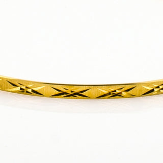 Armreif aus 585 Gelbgold, nachhaltiger second hand Schmuck perfekt aufgearbeitet