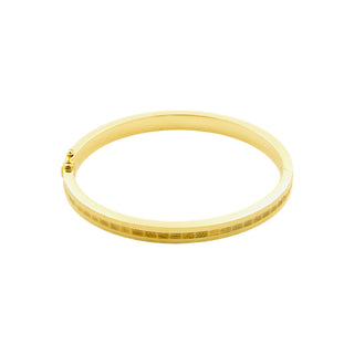 Armreif aus 585 Gelbgold, nachhaltiger second-hand Schmuck perfekt aufgearbeitet