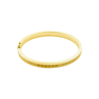 Armreif aus 585 Gelbgold, nachhaltiger second-hand Schmuck perfekt aufgearbeitet