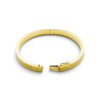 Armreif aus 585 Gelbgold, nachhaltiger second-hand Schmuck perfekt aufgearbeitet