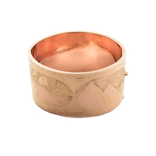 Armreif aus 750 Roségold, nachhaltiger second hand Schmuck perfekt aufgearbeitet