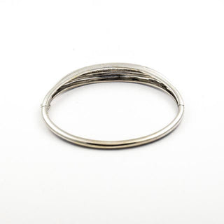Brillantarmreif aus 585 Weißgold, nachhaltiger second hand Schmuck perfekt aufgearbeitet