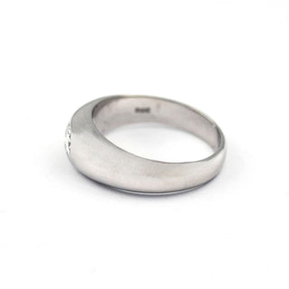 Brillantring aus 585 Weißgold, nachhaltiger second hand Schmuck perfekt aufgearbeitet