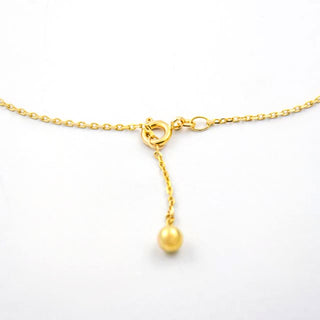 Binder Fußkettchen aus 585 Gelbgold, nachhaltiger second hand Schmuck perfekt aufgearbeitet