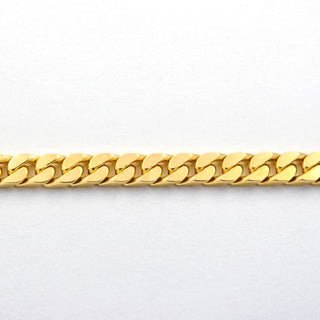 Binder Panzerarmband aus 585 Gelbgold, nachhaltiger second hand Schmuck perfekt aufgearbeitet
