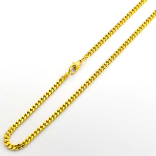Binder Panzerkette aus 585 Gelbgold, nachhaltiger second hand Schmuck perfekt aufgearbeitet