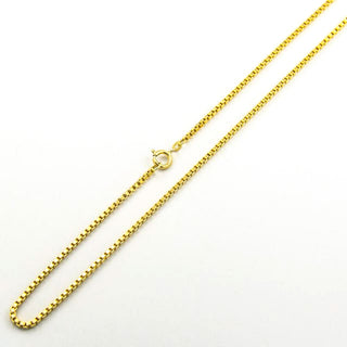 Binder Veneziakette aus 585 Gelbgold, nachhaltiger second hand Schmuck perfekt aufgearbeitet